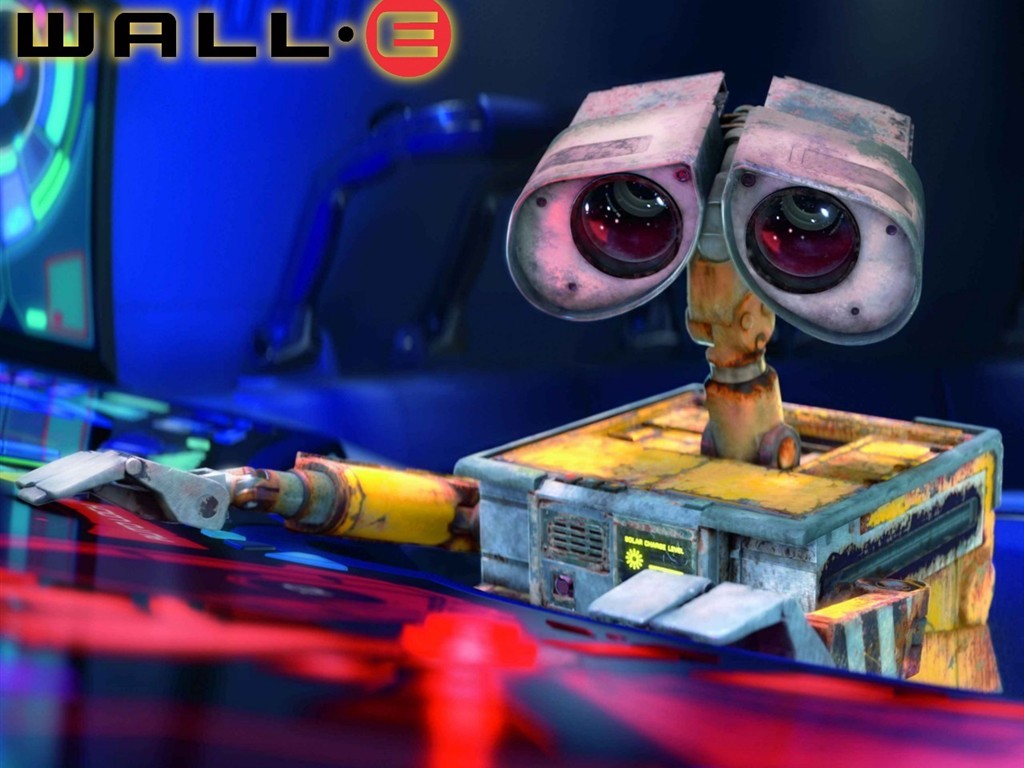 WALL E Robot Story wallpaper #1 - 1024x768