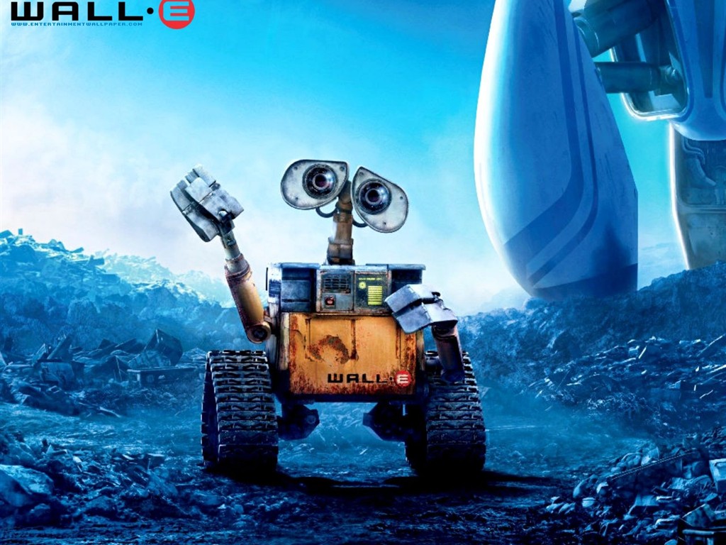 Robot WALL E Story fond d'écran #17 - 1024x768