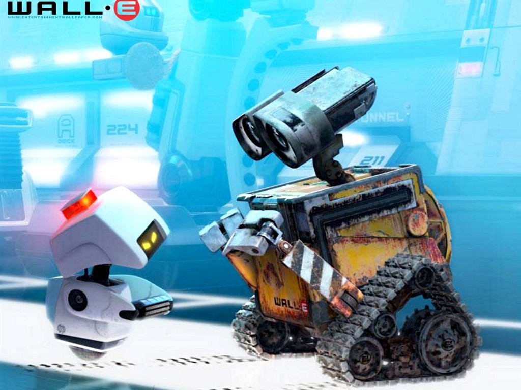 Robot WALL E Story fond d'écran #19 - 1024x768