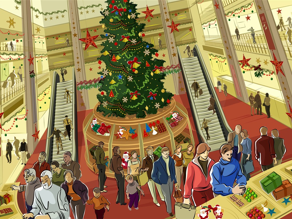 クリスマステーマのHD画像(2) #36 - 1024x768