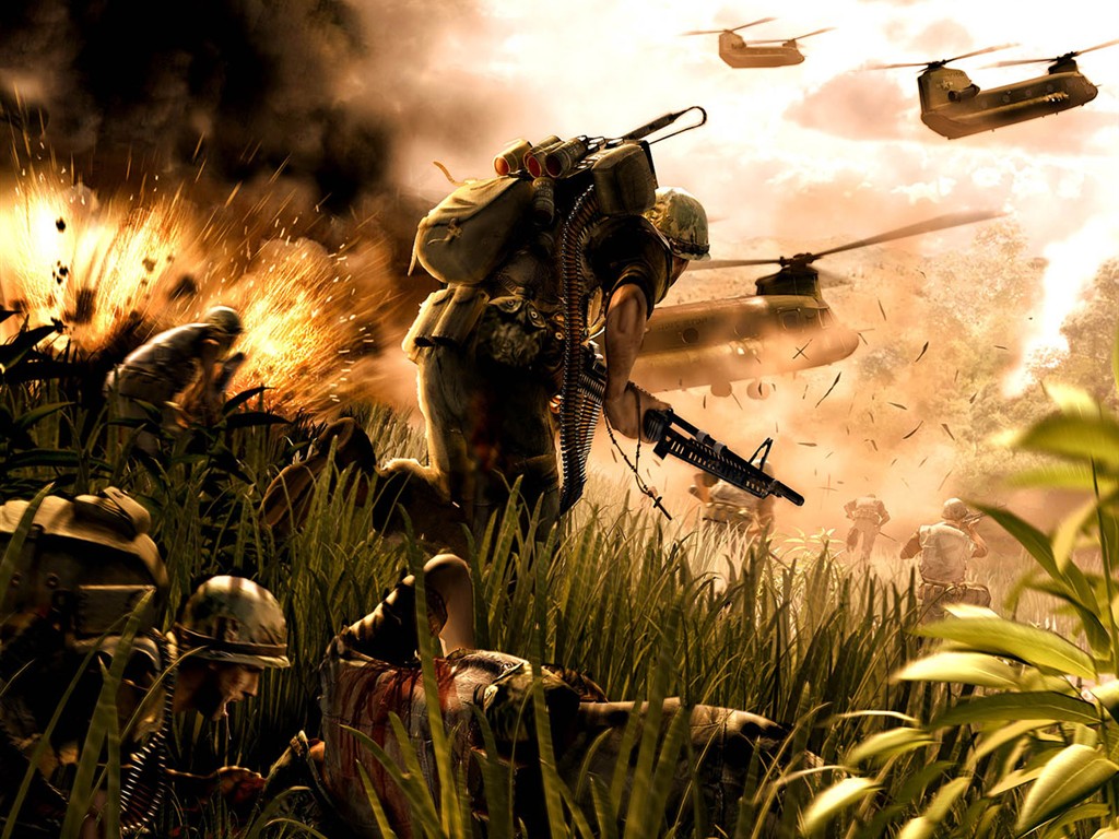 Brutal war game wallpaper #7 - 1024x768