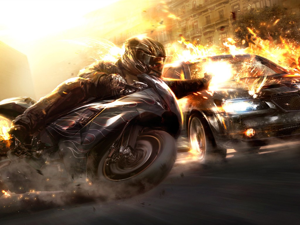 Racing Games Computer Wallpaper #29 - 1024x768