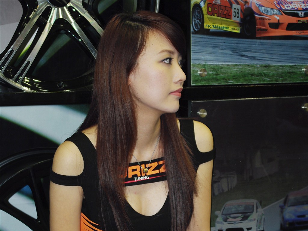 改裝車展模特壁紙 #6 - 1024x768