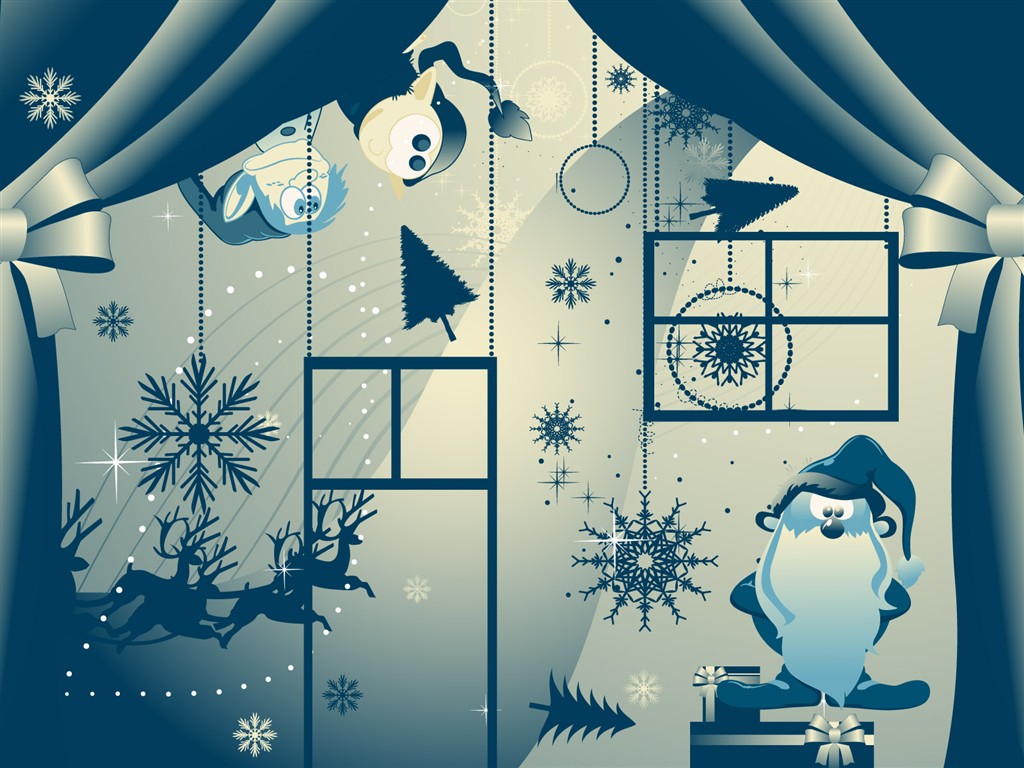 Christmas Theme HD Wallpapers (1) #3 - 1024x768