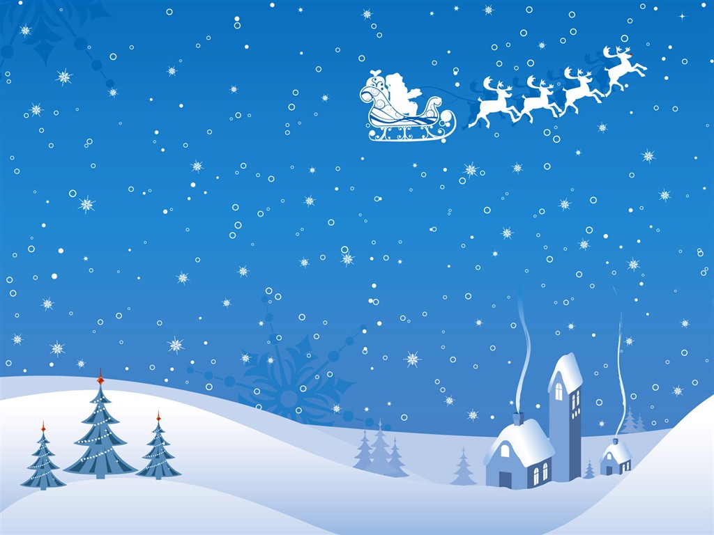 Christmas Theme HD Wallpaper (1) #19 - 1024x768