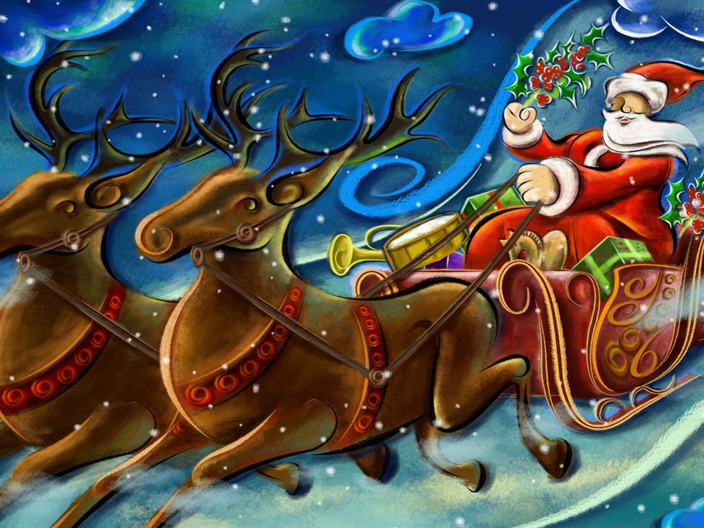 Christmas Theme HD Bilder (2) #27 - 1024x768