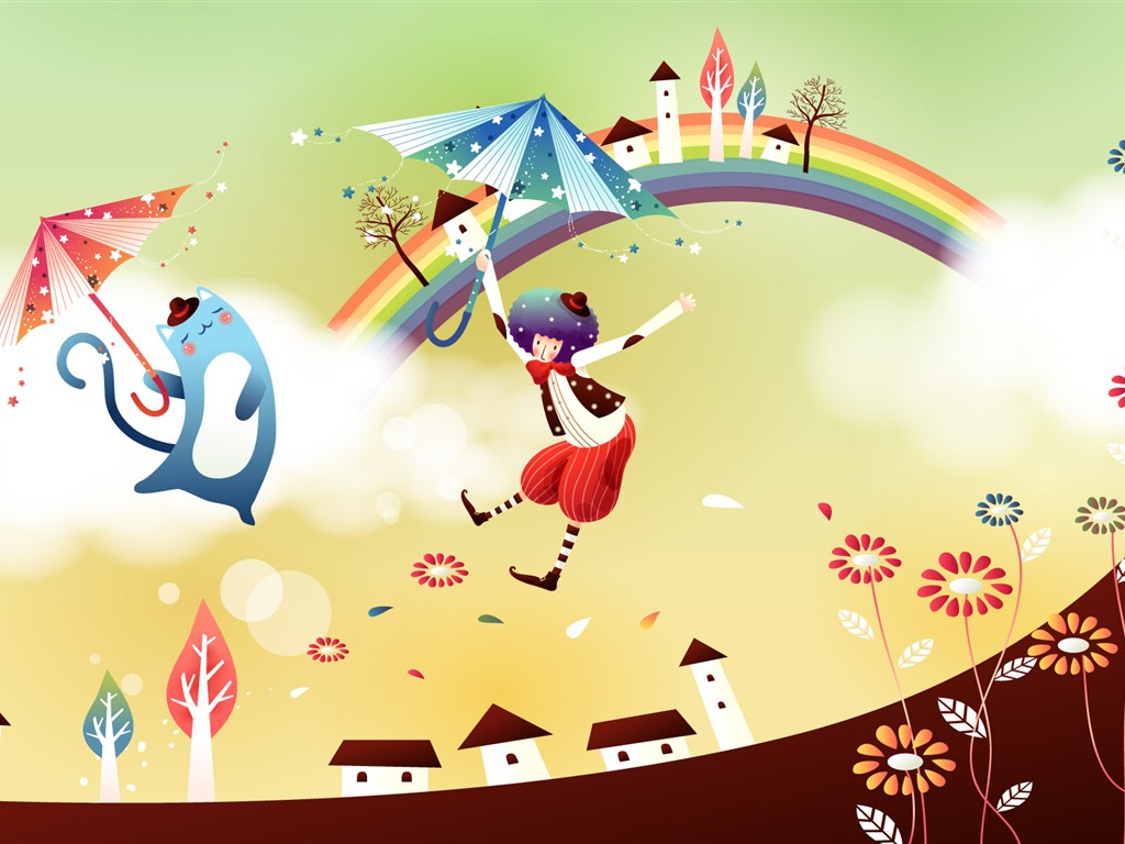 Fairy Tale Dreams Cartoon Wallpapers #38 - 1024x768