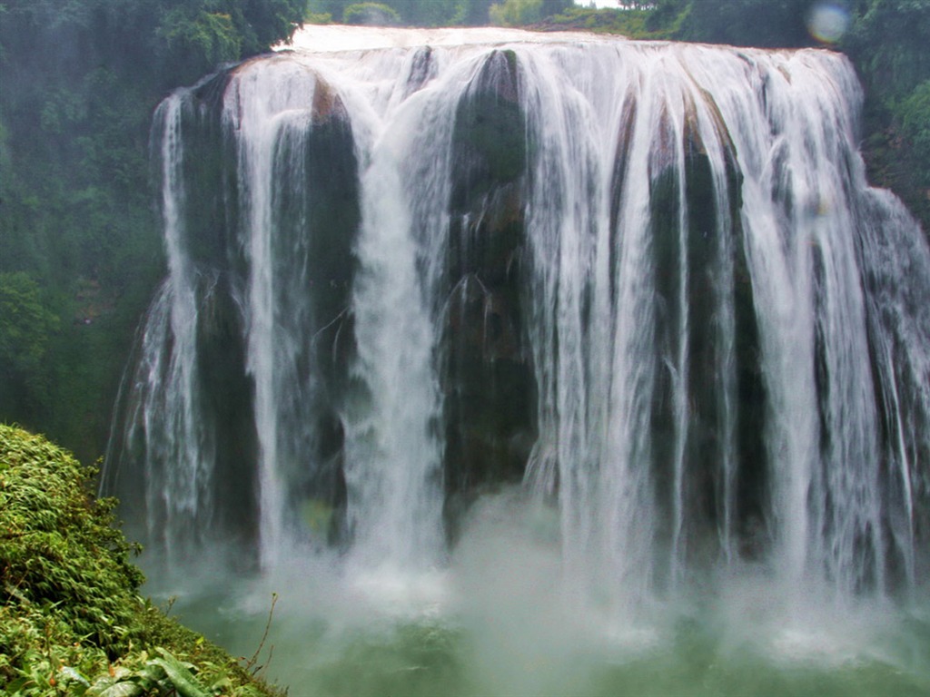 Huangguoshu Falls (Minghu obras Metasequoia) #5 - 1024x768