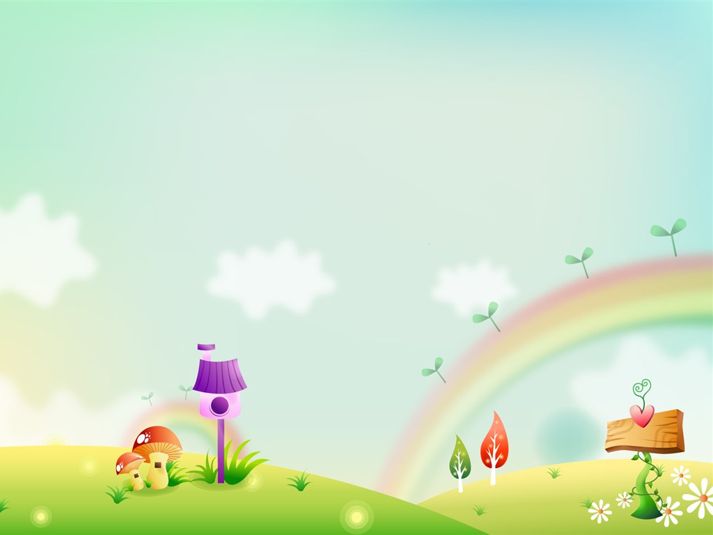 Cartoon Fantasy Scenery Wallpapers #3 - 1024x768