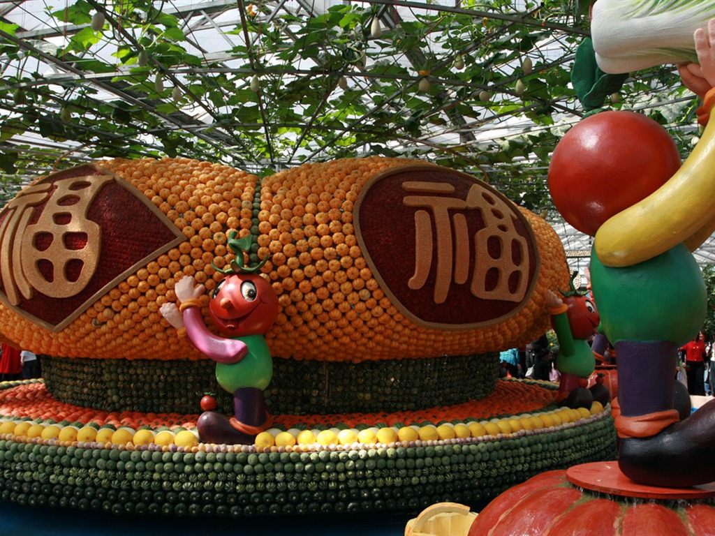 Vegetable Fair (Minghu Metasequoia works) #17 - 1024x768