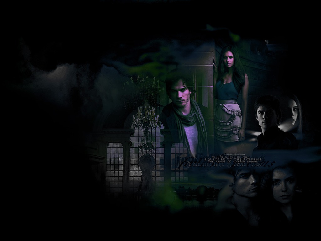 The Vampire Diaries Tapete #12 - 1024x768
