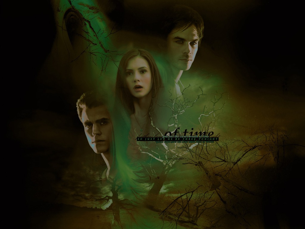 The Vampire Diaries Tapete #26 - 1024x768