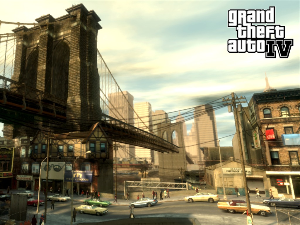 Grand Theft Auto 4 fondos de escritorio (1) #2 - 1024x768