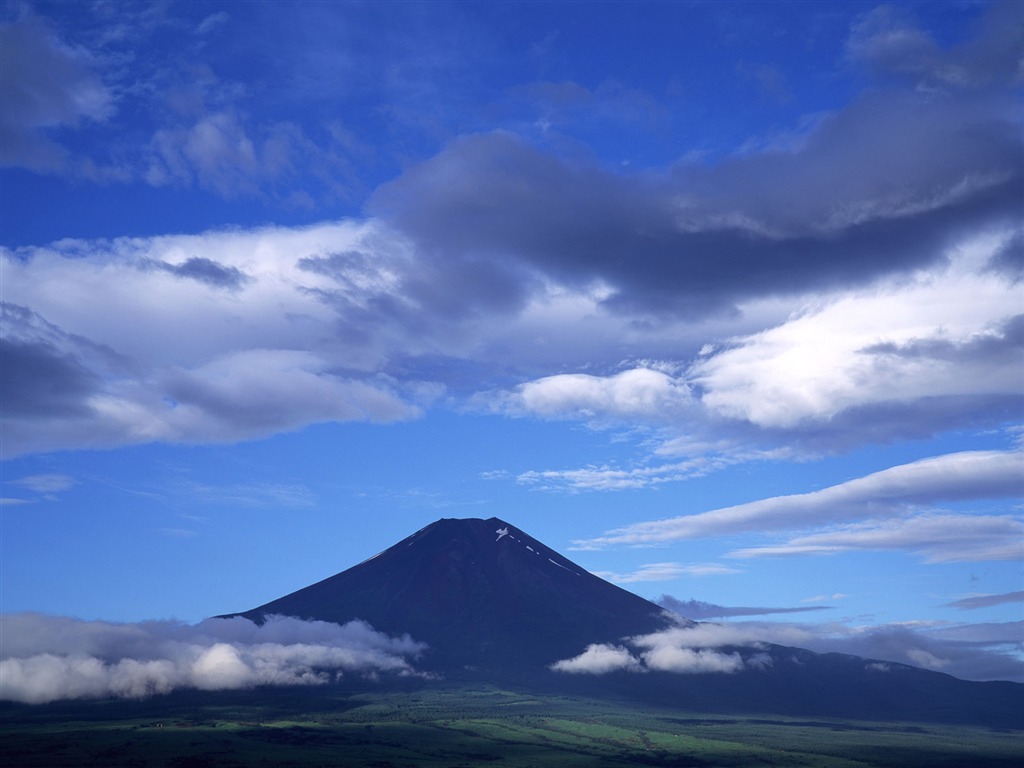 富士山风光壁纸专辑5 - 1024x768