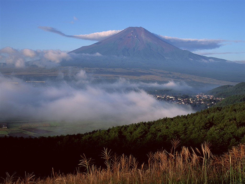 富士山风光壁纸专辑7 - 1024x768