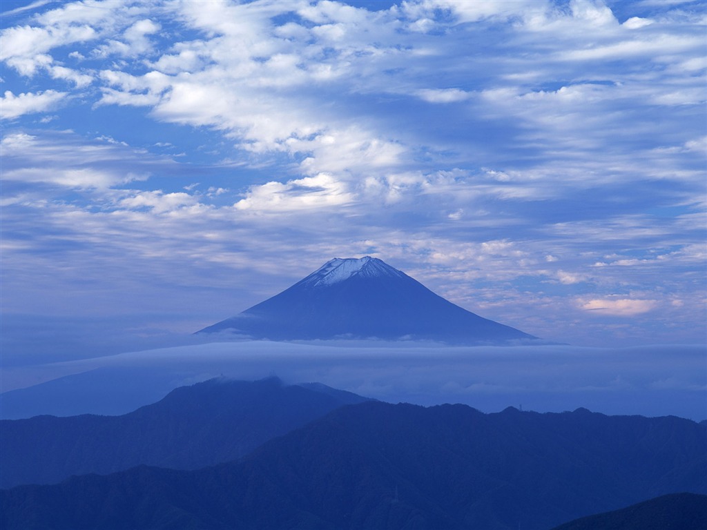 富士山风光壁纸专辑8 - 1024x768