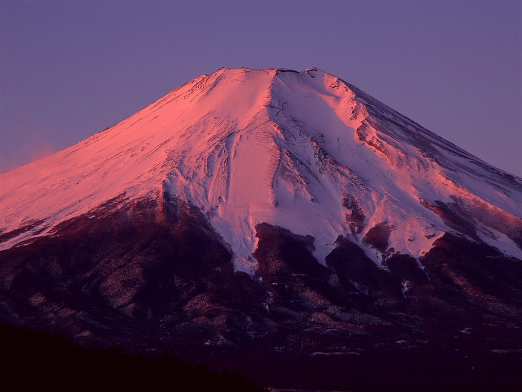 富士山风光壁纸专辑13 - 1024x768