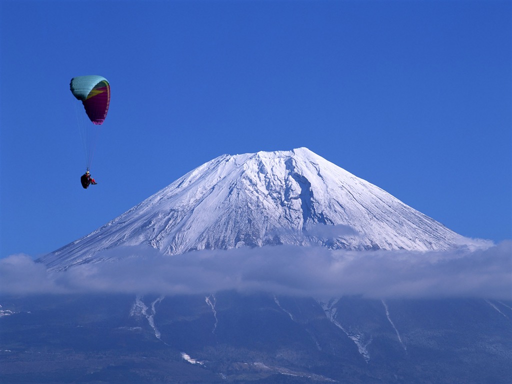 富士山风光壁纸专辑15 - 1024x768