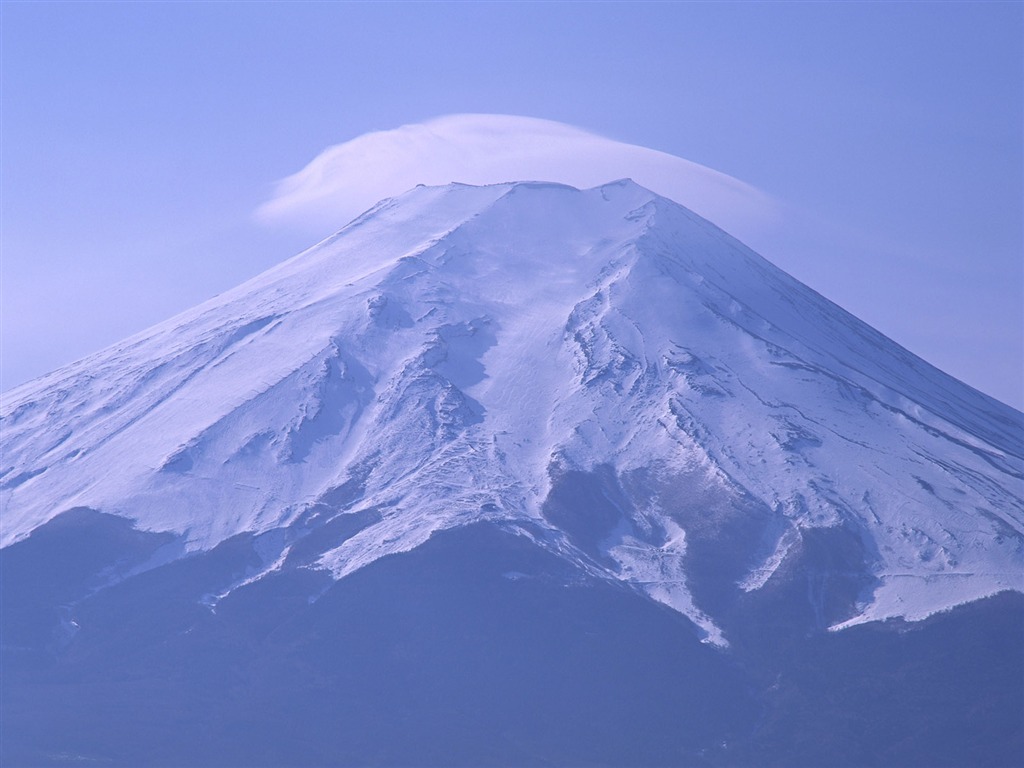 富士山风光壁纸专辑16 - 1024x768
