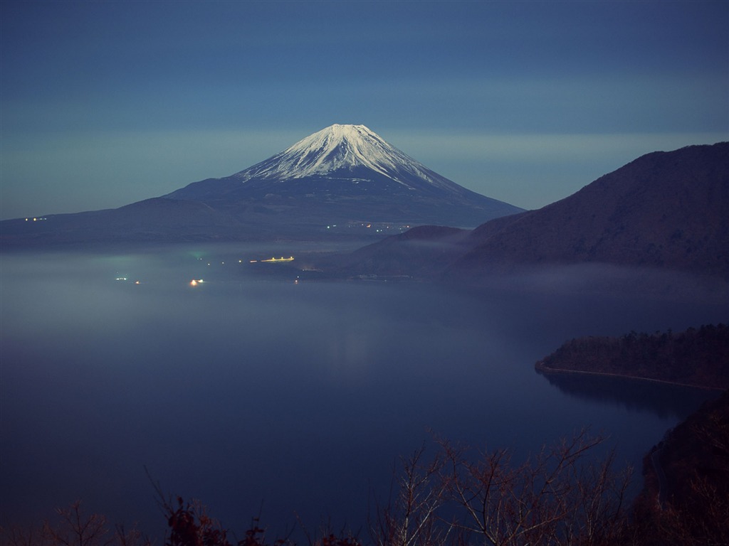 富士山风光壁纸专辑19 - 1024x768