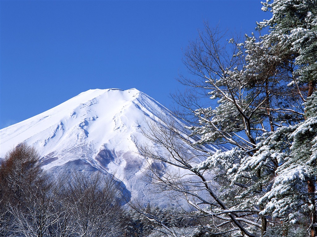 富士山风光壁纸专辑21 - 1024x768