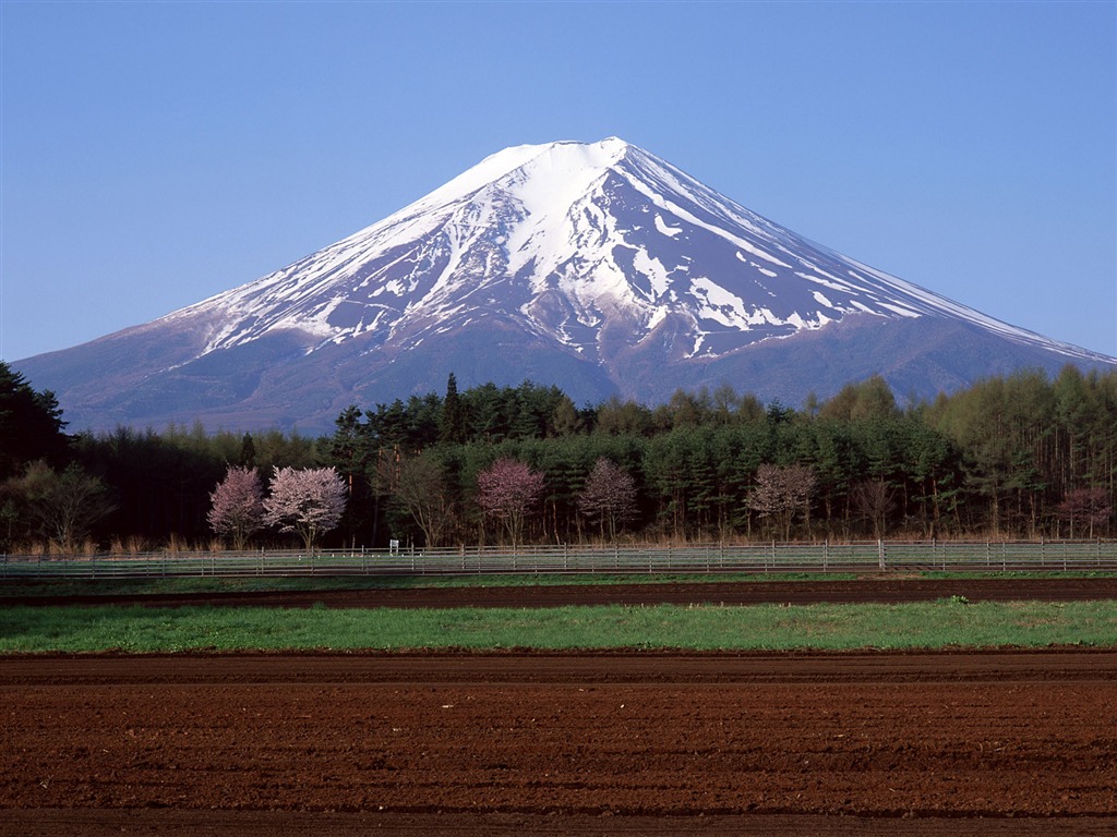 富士山风光壁纸专辑27 - 1024x768