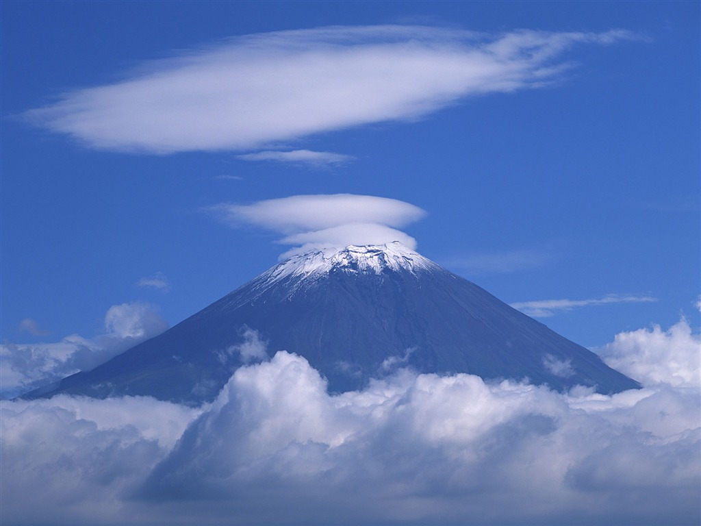 富士山风光壁纸专辑28 - 1024x768