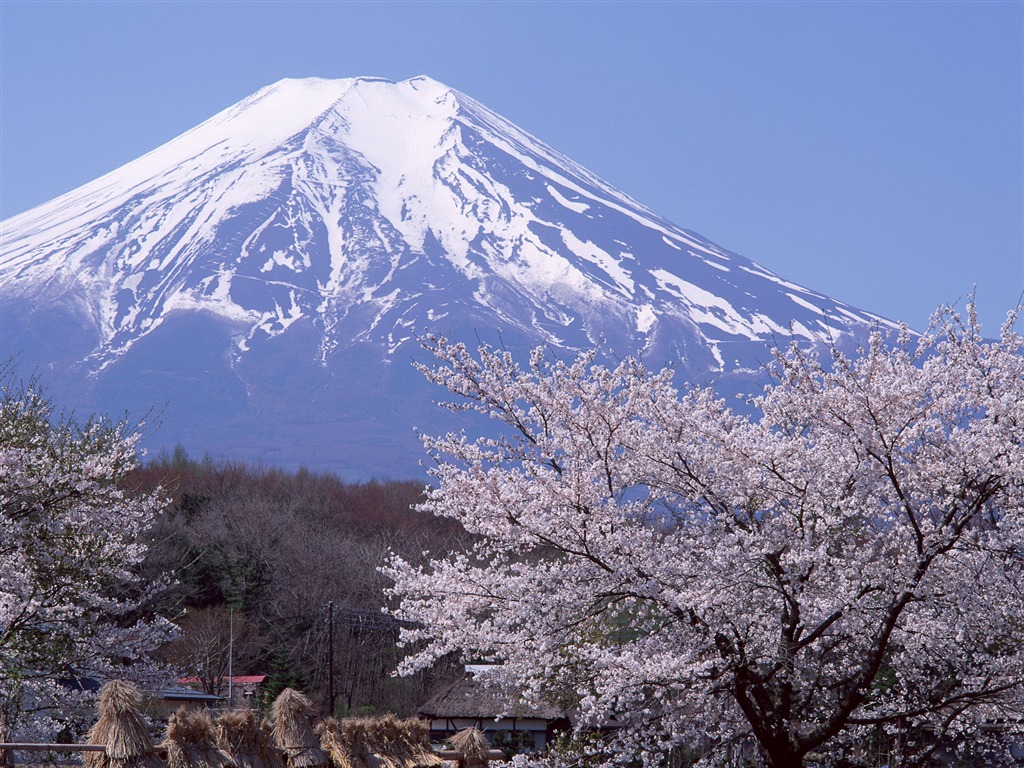 富士山风光壁纸专辑33 - 1024x768