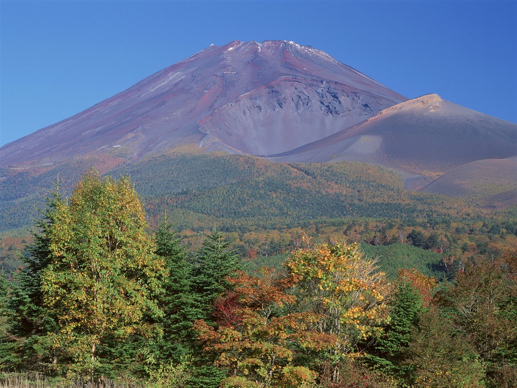 富士山风光壁纸专辑35 - 1024x768