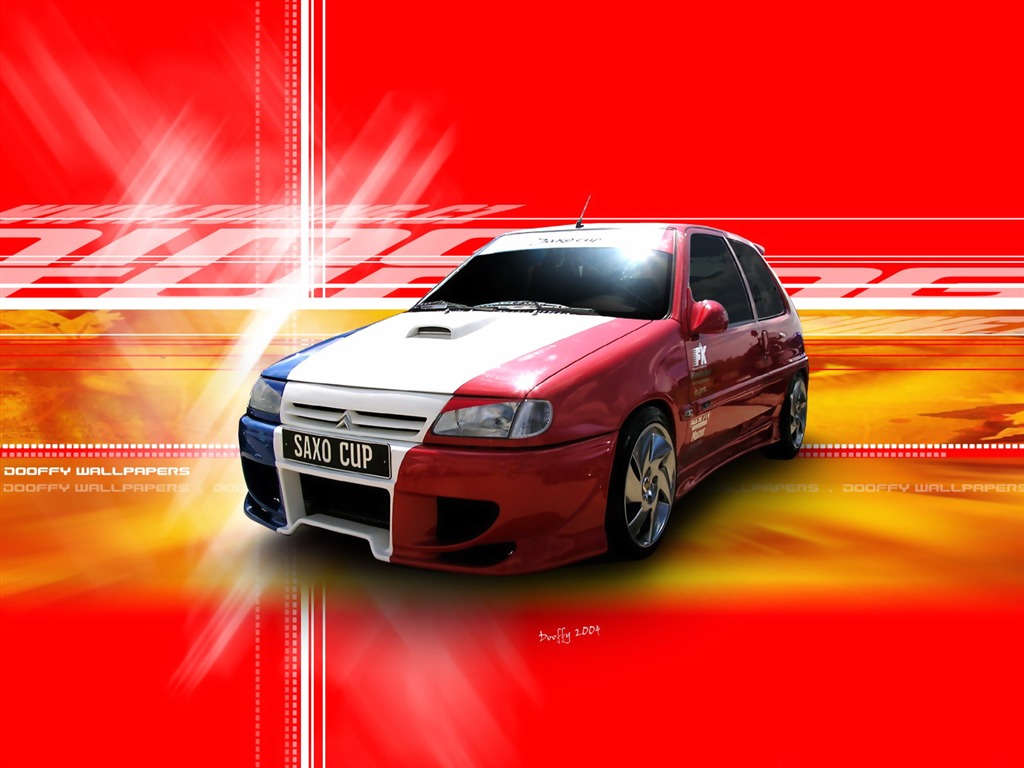 烈火跑車高清壁紙 #17 - 1024x768