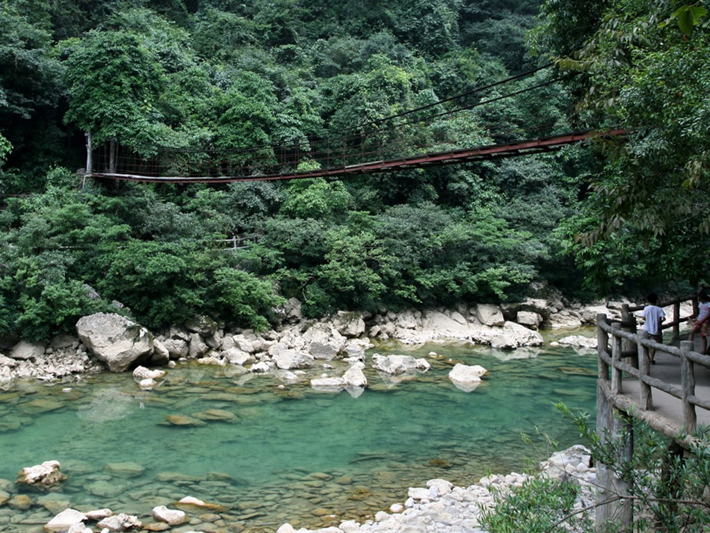 天下美景 - 荔波樟江 (明湖水杉作品)3 - 1024x768