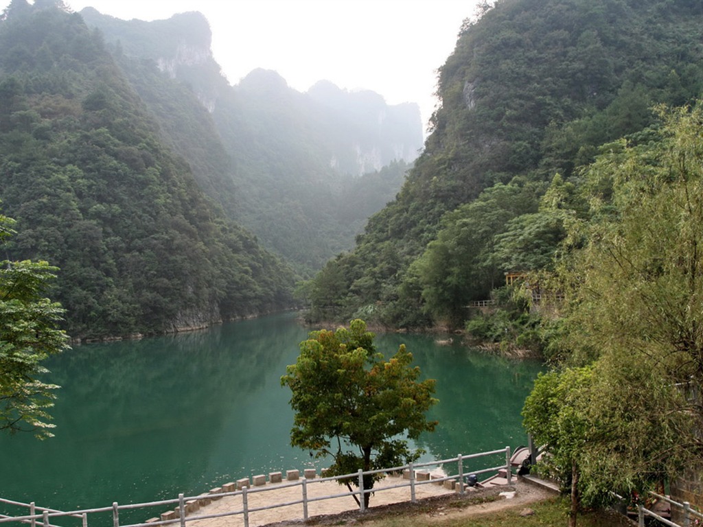 天下美景 - 荔波樟江 (明湖水杉作品)7 - 1024x768