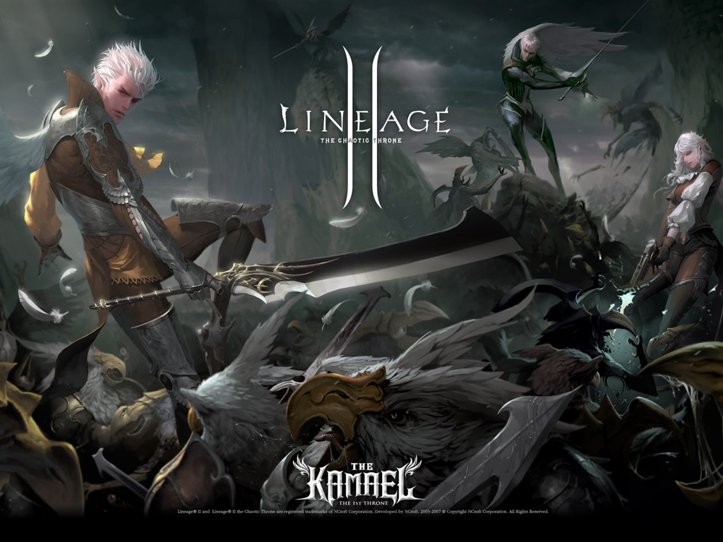 LINEAGE Ⅱ Modellierung HD-Gaming-Wallpaper #6 - 1024x768