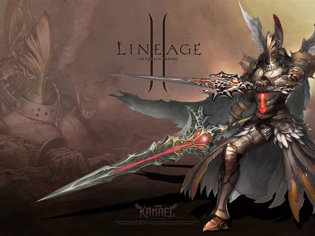LINEAGE Ⅱ 遊戲造型 高清壁紙 #9 - 1024x768