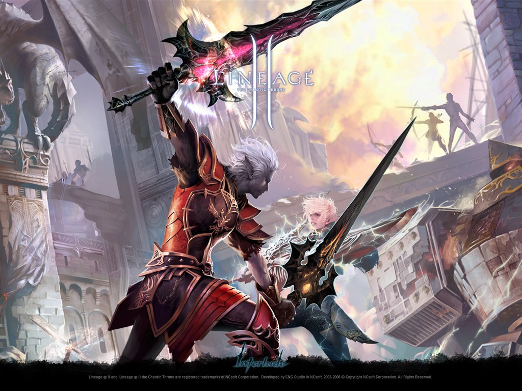 LINEAGE Ⅱ 遊戲造型 高清壁紙 #12 - 1024x768