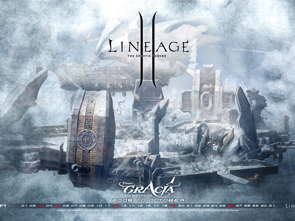 LINEAGE Ⅱ 游戏造型 高清壁纸15 - 1024x768