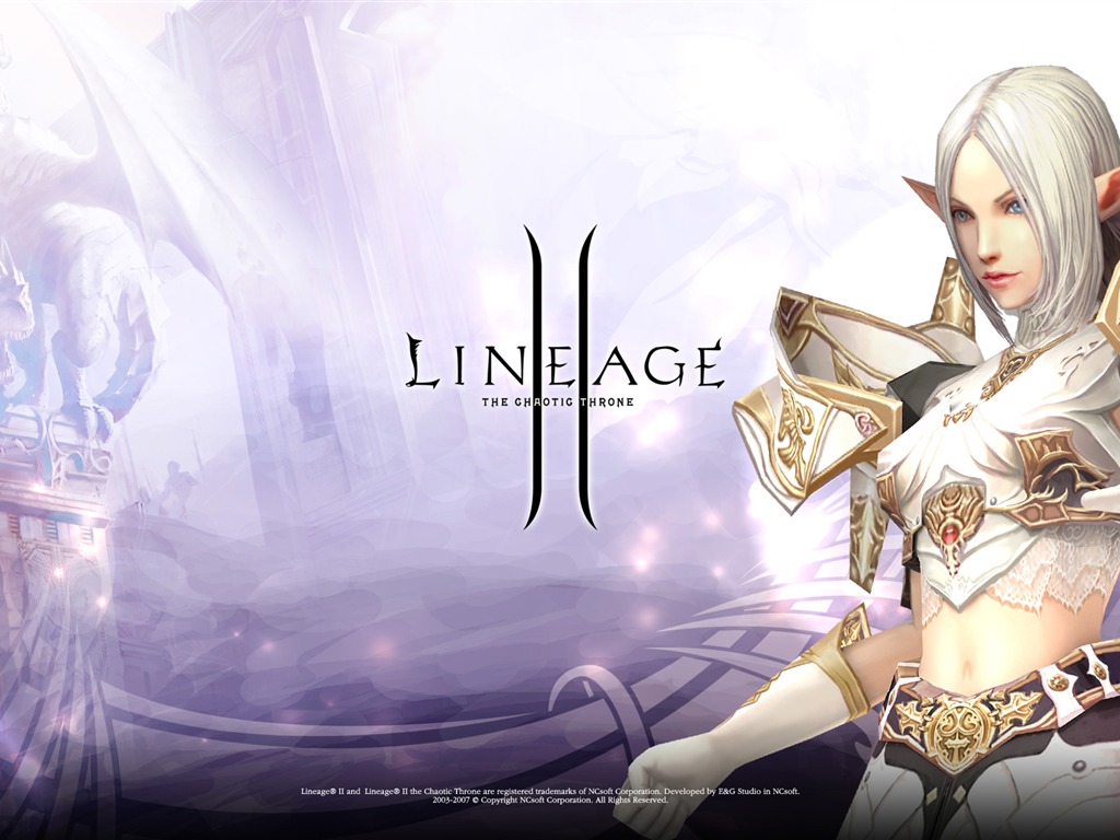 Lineage Ⅱ modelování HD herní plochu #16 - 1024x768