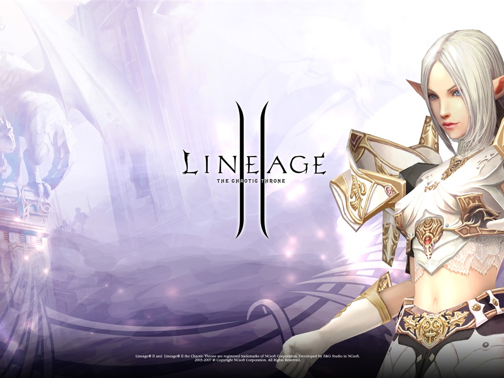 LINEAGE Ⅱ 游戏造型 高清壁纸16 - 1024x768