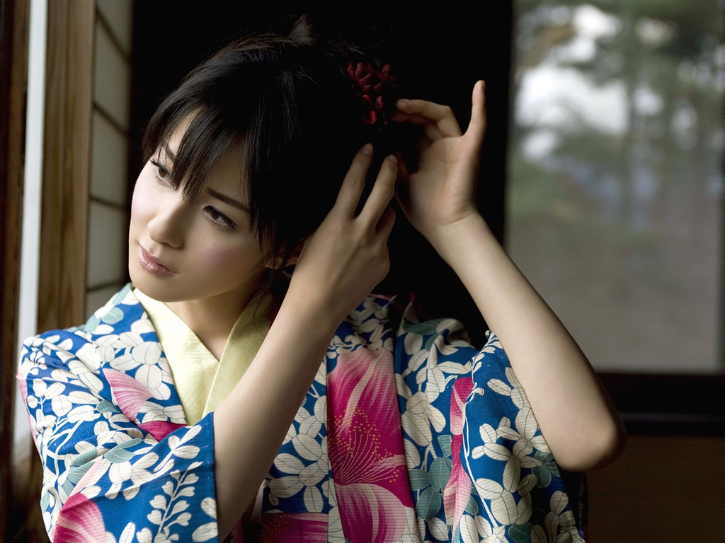 美女松木里菜 壁紙專輯(三) #11 - 1024x768
