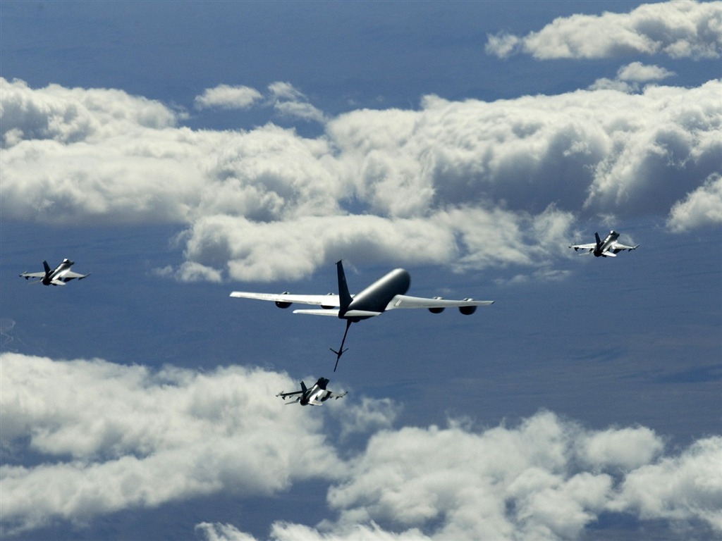 Seleccione una magnífica escena de fondos de pantalla militares #4 - 1024x768