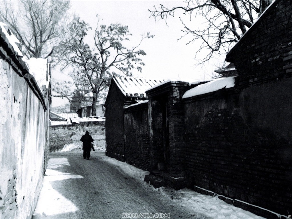 Old Hutong Leben für alte Fotos Wallpaper #28 - 1024x768