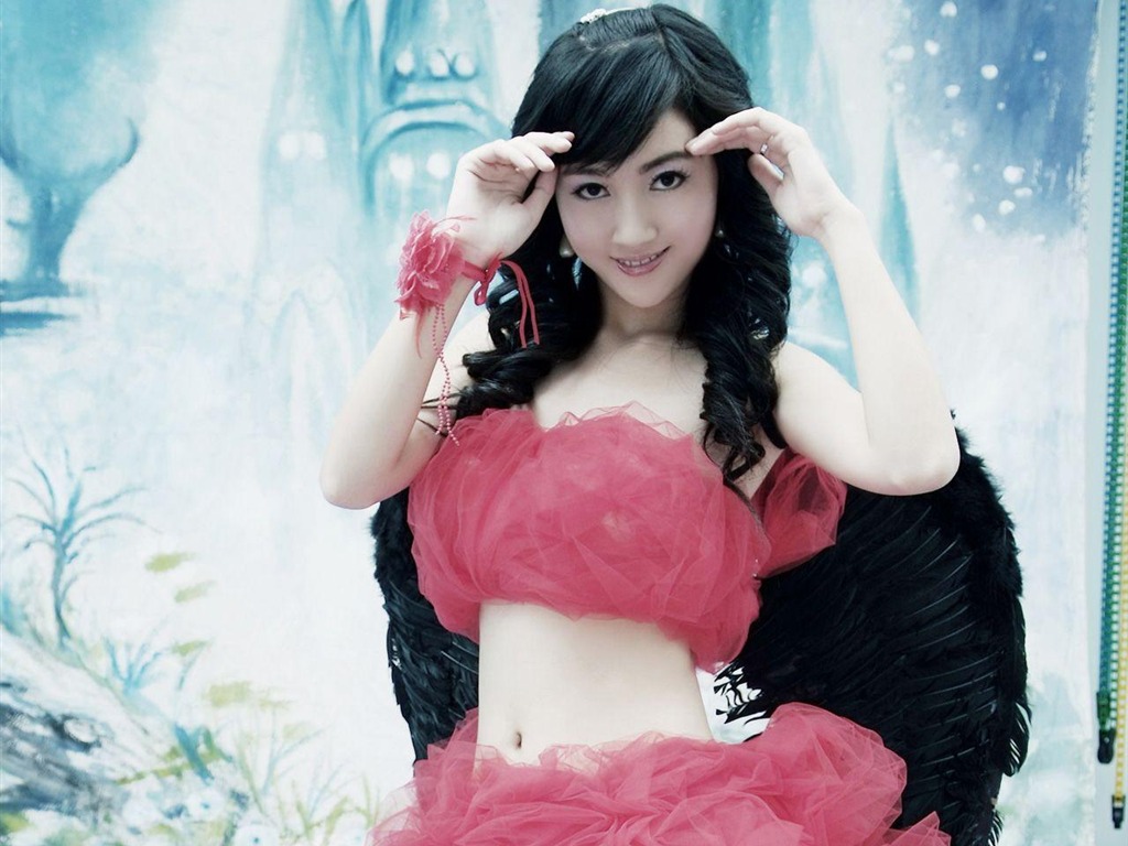 中國清純美女壁紙圖片 #18 - 1024x768