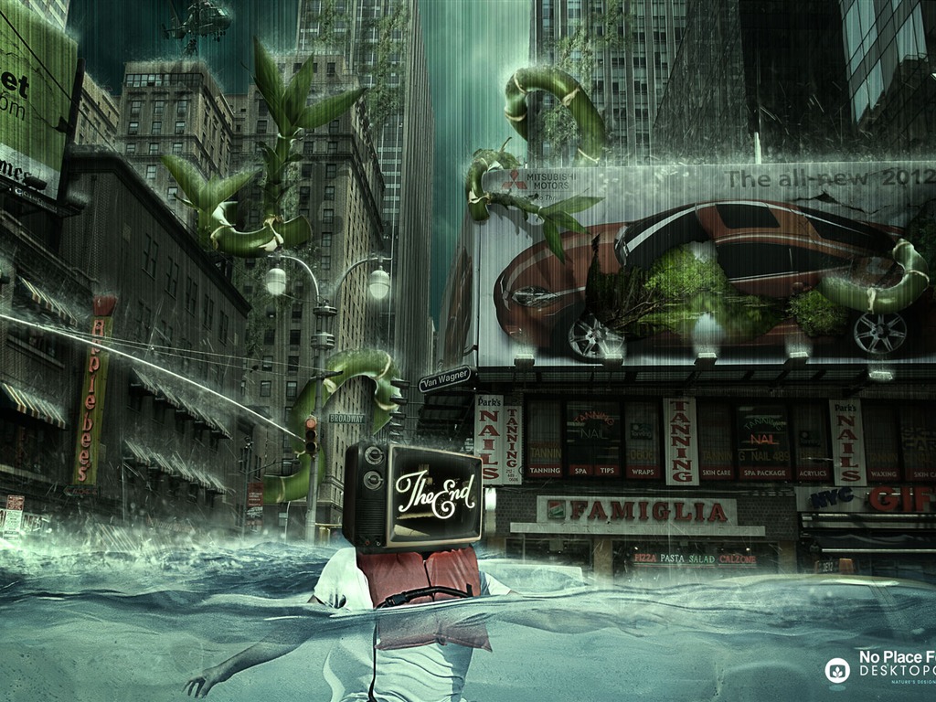 New Creative Design Wallpaper #39 - 1024x768