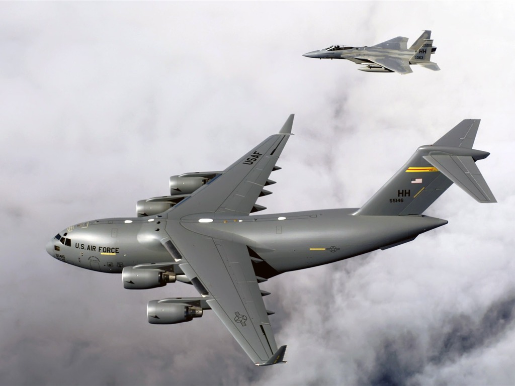 軍方專用飛機壁紙 #20 - 1024x768