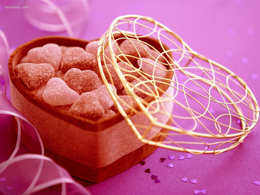 La tinta indeleble Día de San Valentín de chocolate #1 - 1024x768