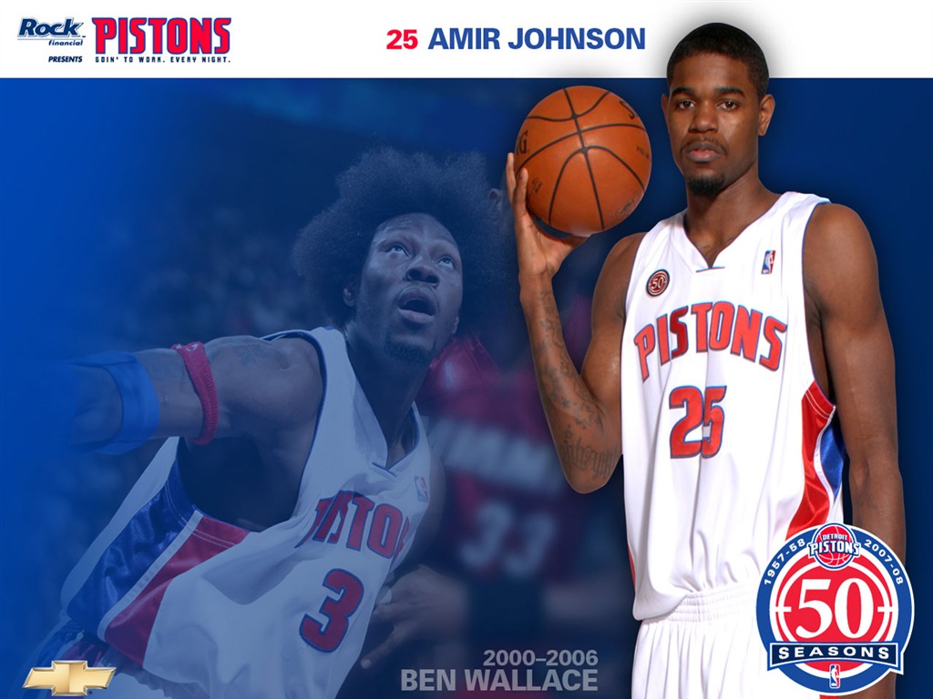 Detroit Pistons Offizielle Wallpaper #17 - 1024x768