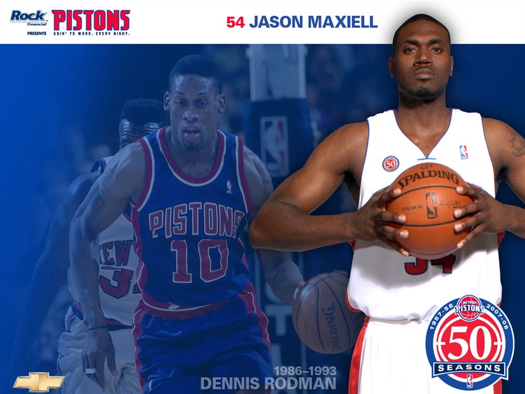 Detroit Pistons Oficiální Wallpaper #18 - 1024x768