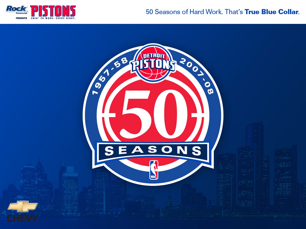 Detroit Pistons Wallpaper Oficial #32 - 1024x768