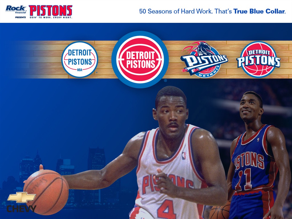 Detroit Pistons Offizielle Wallpaper #33 - 1024x768