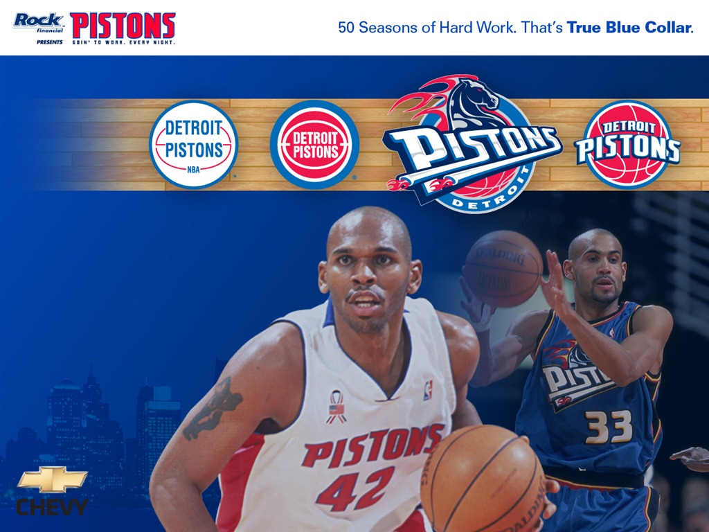 Detroit Pistons Wallpaper Oficial #35 - 1024x768